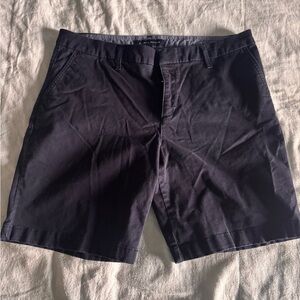 Tommy Hilfiger Women’s Size 12 Navy Blue Chino Shorts 34" Waist 100% Cotton